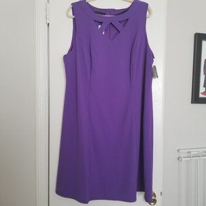 Fortune + Ivy Lolice Cut Out Neck Knit Dress